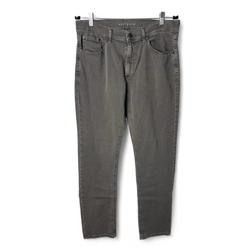 Mott & Bow - Men’s Slim Mocha Denim Jeans‎ - Sz. 34/32